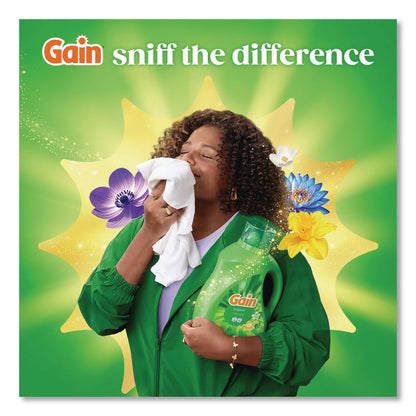Liquid Laundry Detergent, Gain Original Scent, 42 oz Bottle, 6/Carton