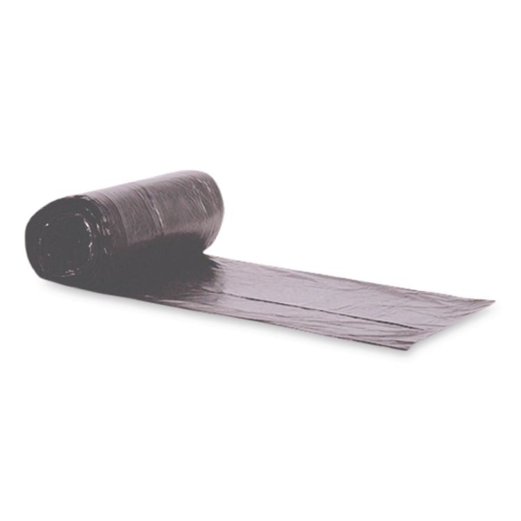 Right Sack Can Liners, 56 gal, 40.64 mic, 44" x 55", Gray, 100/Carton