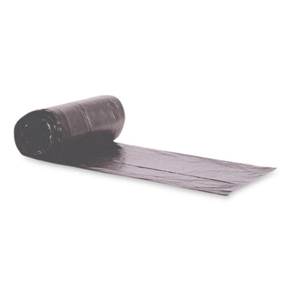 Right Sack Can Liners, 56 gal, 40.64 mic, 44" x 55", Gray, 100/Carton