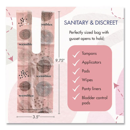 Scensibles Personal Disposal Bag Dispenser, Plastic, White