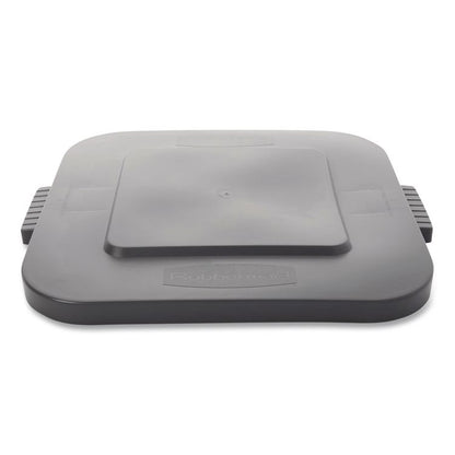 Square BRUTE Lid, 22 x 24 x 2.5, Gray