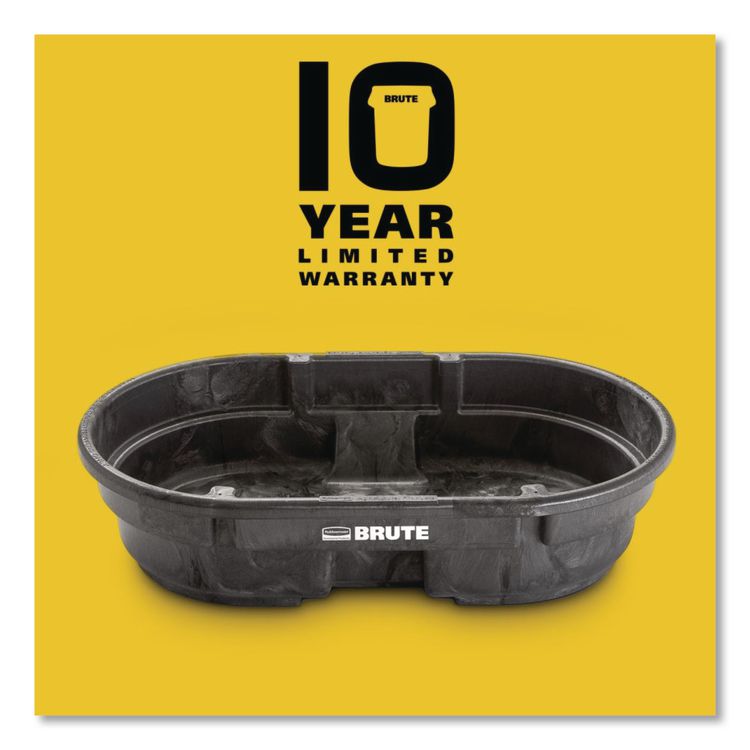 Brute Stock Tank, 50 gal, Black