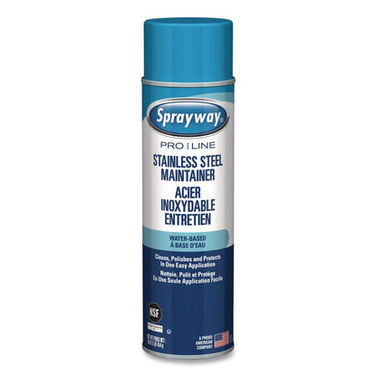 Stainless Steel Maintainer, 16 oz Aerosol Spray, 12/Carton