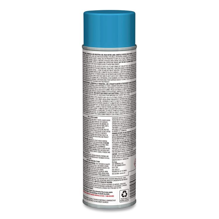 Grill and Oven Cleaner, 18 oz Aerosol Spray, 12/Carton