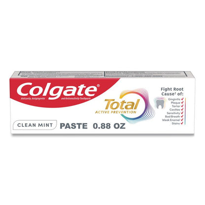 Total Toothpaste, Coolmint, 0.88 oz, 24/Carton
