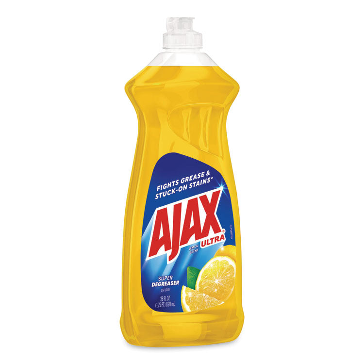 Dish Detergent, Lemon Scent, 28 oz Bottle, 9/Carton