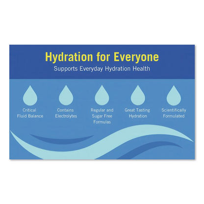 Powder Pack Concentrated Activity Drink, Assorted, 23.83 oz Packet, Yields 2.5 Gallons per Packet, 32/Carton