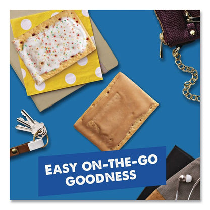 Pop Tarts, Brown Sugar Cinnamon/Strawberry, 2 Tarts/Pouch, 12 Pouches/Pack, 2 Packs/Carton