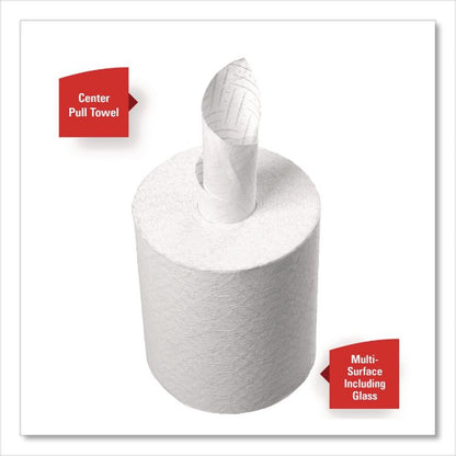 Reach System Roll Towel, 1-Ply, 11 x 7, White, 340/Roll, 6 Rolls/Carton