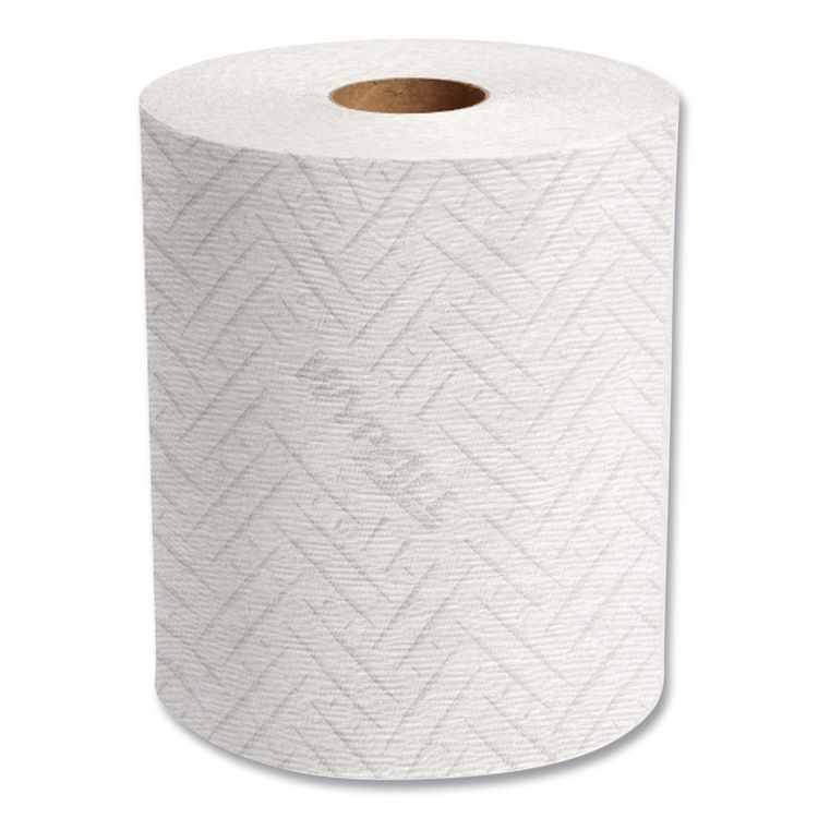 Reach System Roll Towel, 1-Ply, 11 x 7, White, 340/Roll, 6 Rolls/Carton