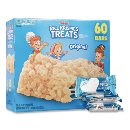 Rice Krispies Treats, Original Marshmallow, 0.78 oz Pack, 60/Carton