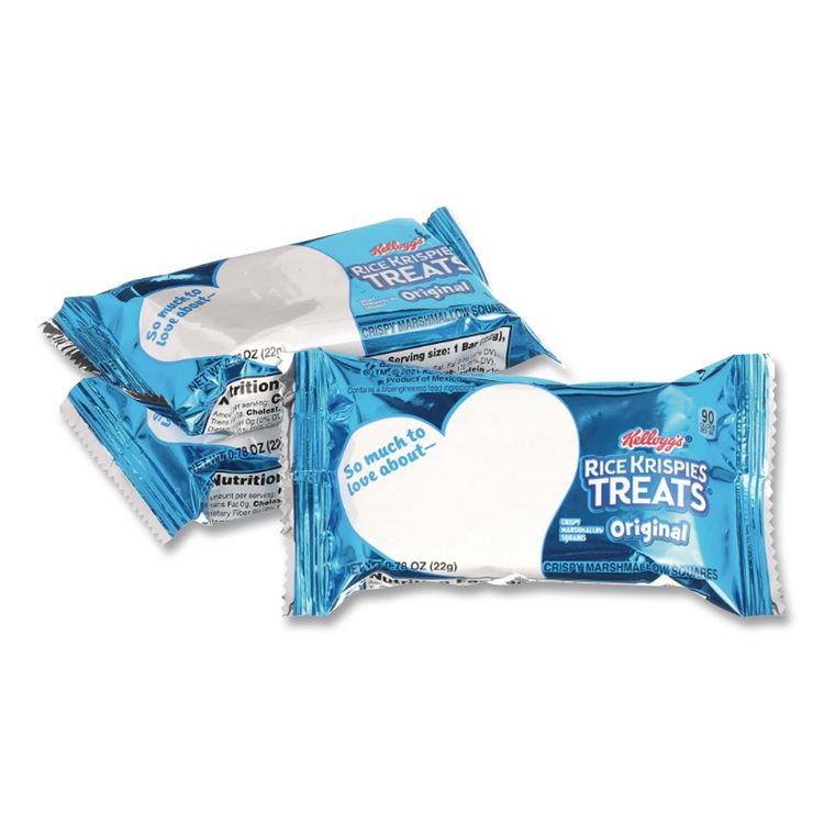 Rice Krispies Treats, Original Marshmallow, 0.78 oz Pack, 60/Carton