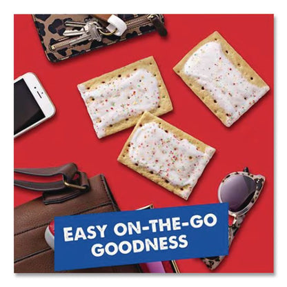 Pop Tarts, Frosted Strawberry, 3.67 oz, 2/Pack, 6 Packs/Box