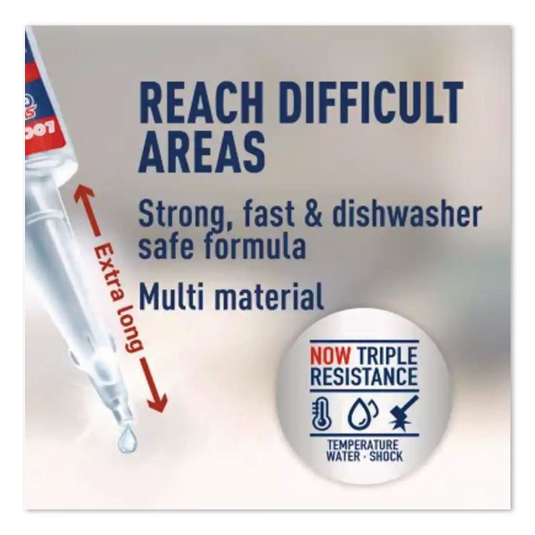 Longneck Bottle Super Glue, 0.18 oz, Dries Clear