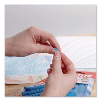 Fun-Tak Mounting Putty, Repositionable and Reusable, 6 Strips, 2 oz