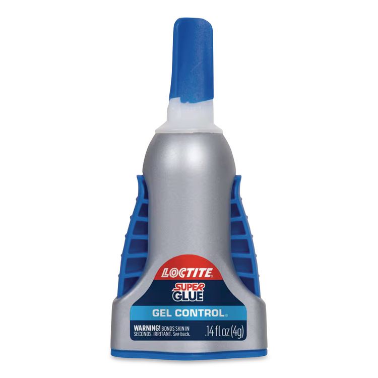 Control Gel Super Glue, 0.14 oz, Dries Clear