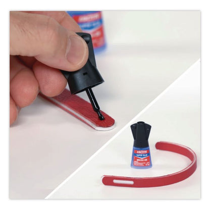 Super Glue Brush On, 0.17 oz, Dries Clear