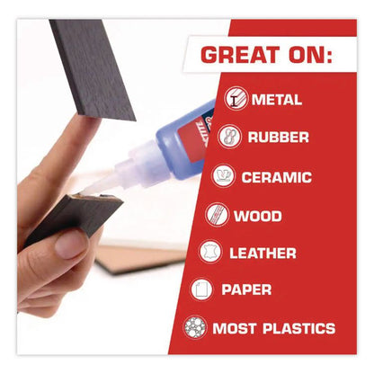 Professional Super Glue, 0.99 oz, Dries Clear