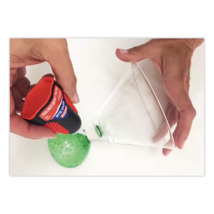 Ultra Liquid Control Super Glue, 0.14 oz, Dries Clear