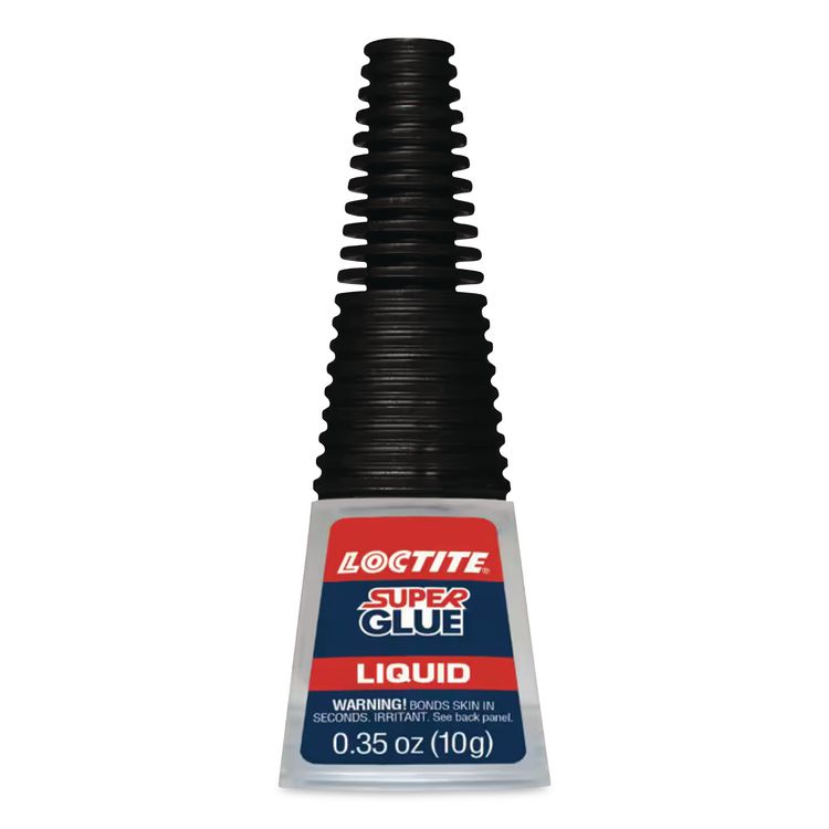 Longneck Bottle Super Glue, 0.18 oz, Dries Clear
