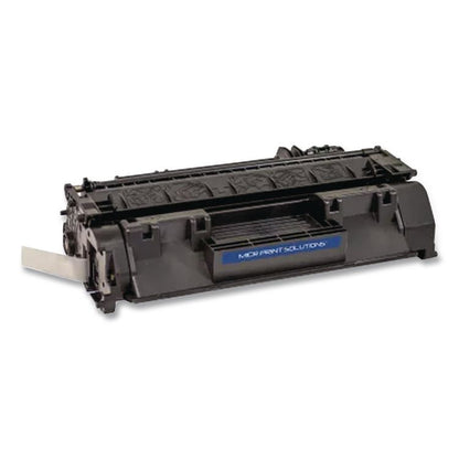Compatible CE505A(M) (05AM) MICR Toner, 2,300 Page-Yield, Black