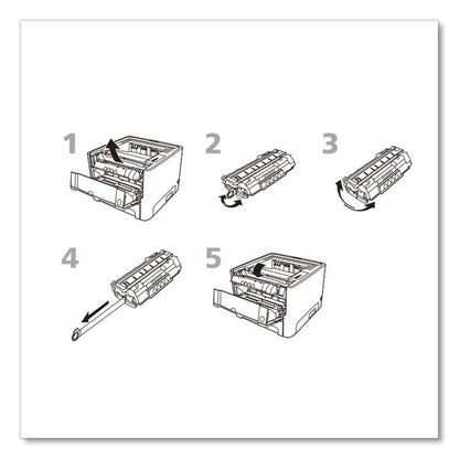 Compatible CE505A(M) (05AM) MICR Toner, 2,300 Page-Yield, Black