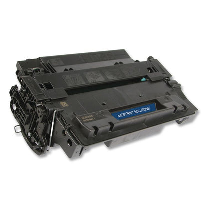 Compatible CE255A(M) (55AM) MICR Toner, 6,000 Page-Yield, Black