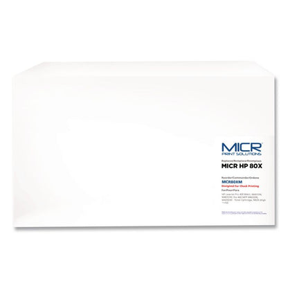 Compatible CF280X(M) (80XM) High-Yield MICR Toner, 6,900 Page-Yield, Black