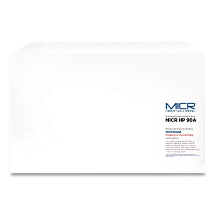 Compatible CE390A(M) (90AM) MICR Toner, 10,000 Page-Yield, Black