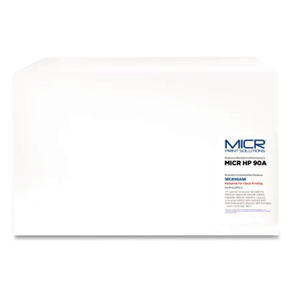 Compatible CE390A(M) (90AM) MICR Toner, 10,000 Page-Yield, Black