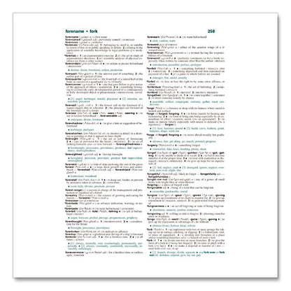 Merriam-Webster All-In-One Dictionary/Thesaurus, Hardcover, 768 Pages
