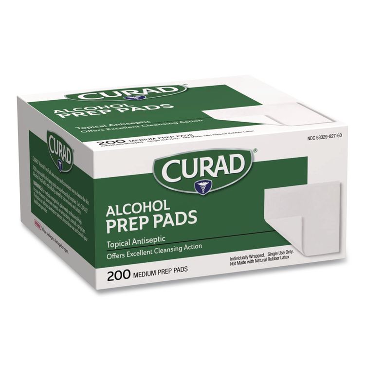 Alcohol Swabs, 1 x 1, 200/Box