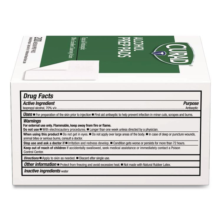Alcohol Swabs, 1 x 1, 200/Box