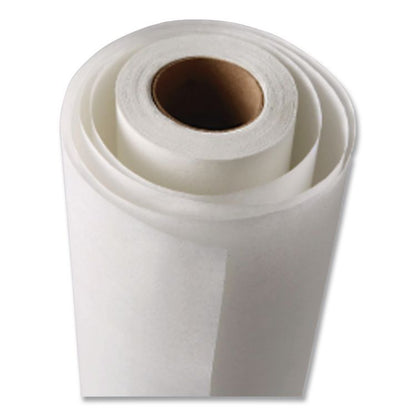 Exam Table Paper, Deluxe Crepe, 21" x 125 ft, White, 12/Carton
