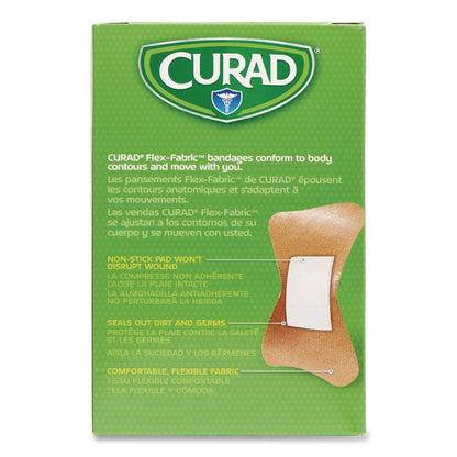 Flex Fabric Bandages, Fingertip, 1.75 x 2, 100/Box