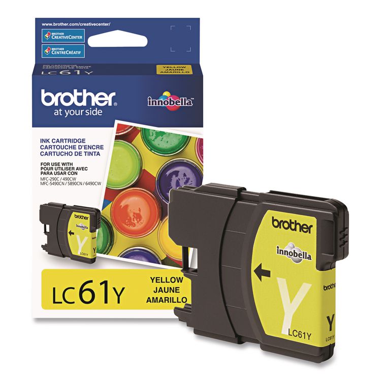 LC61YS Innobella Ink, 325 Page-Yield, Yellow