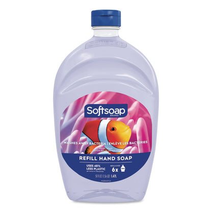 Liquid Hand Soap Refill, Fresh Scent, 50 oz, 3/Carton