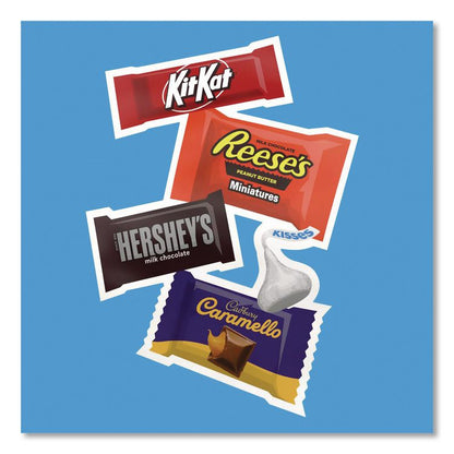 Assorted Minis Value Pack, Assorted Chocolates, 57.18 oz Bag, 210 Pieces
