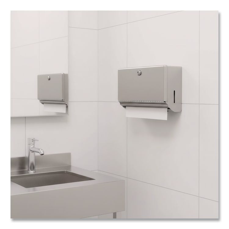 ClassicSeries Surface-Mounted Paper Towel Dispenser, 10.75 x 4 x 7.06, Stainless Steel