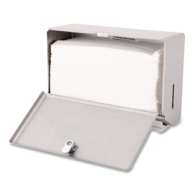 ClassicSeries Surface-Mounted Paper Towel Dispenser, 10.75 x 4 x 7.13, Stainless Steel