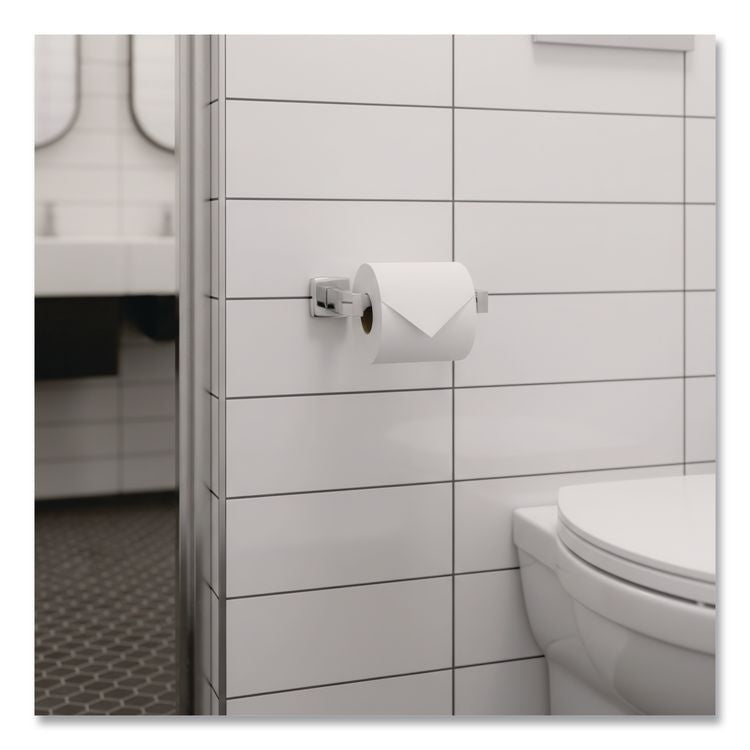 ClassicSeries Surface-Mounted Toilet Tissue Dispenser, 7.25 x 3.94 x 2, Bright Stainess Steel