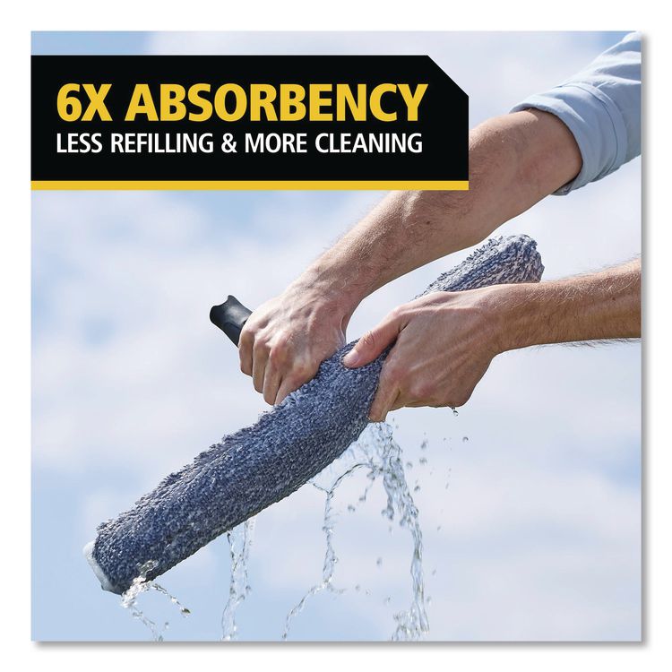 Microfiber Glass/Window Cleaning Washer, 10" Wide Blade