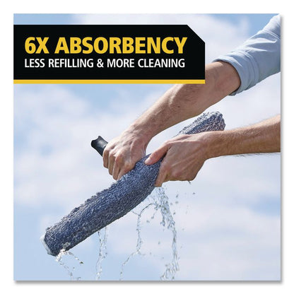 Microfiber Glass/Window Cleaning Washer, 18" Wide Blade