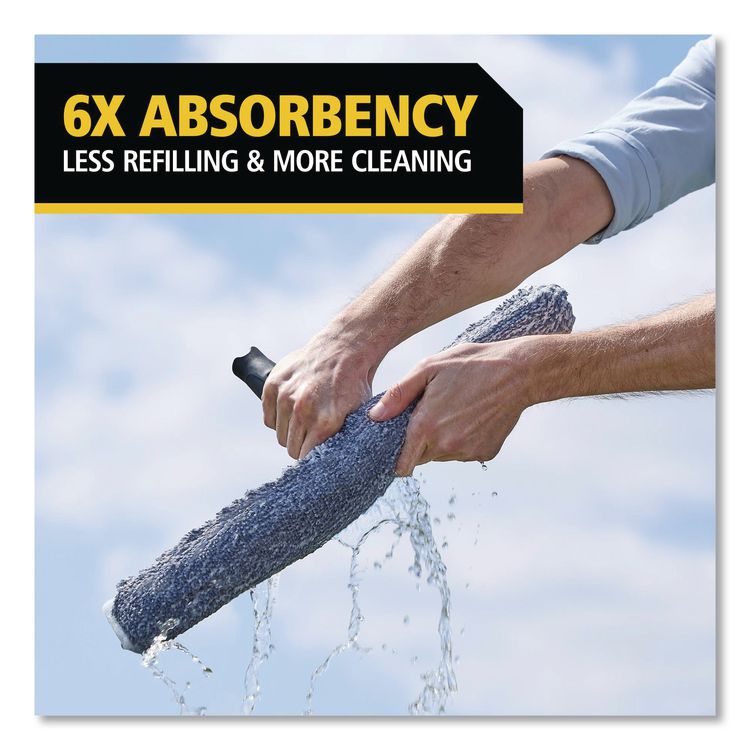 Microfiber Glass/Window Cleaning Washer Sleeve, 18" Wide Blade