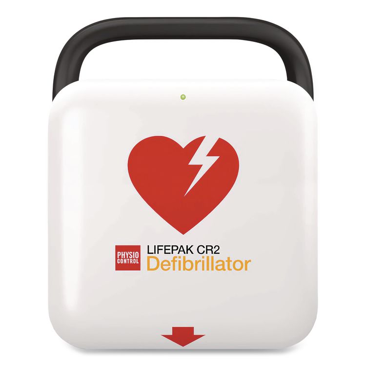 LIFEPAK CR2 Fully-Automatic, Cellular Defibrillator, English/Spanish, Rugged Case