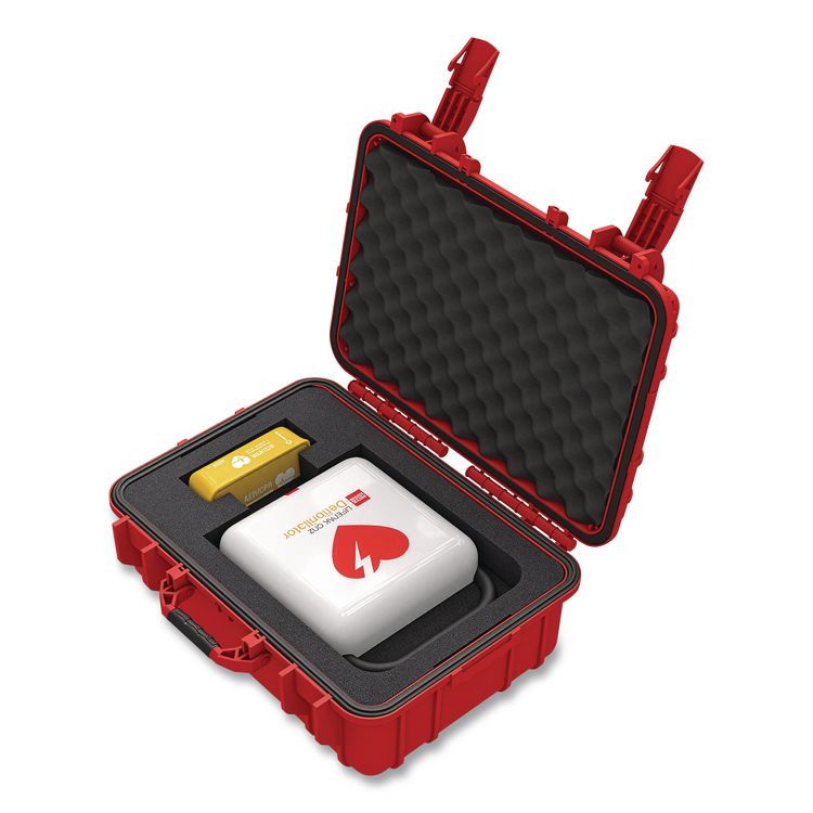 LIFEPAK CR2 Semi-Automatic, Cellular Defibrillator, English, Rugged Case