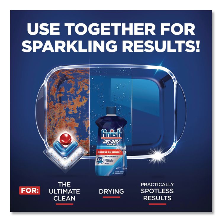 Jet-Dry Rinse Agent, 8.45 oz Bottle, 8/Carton