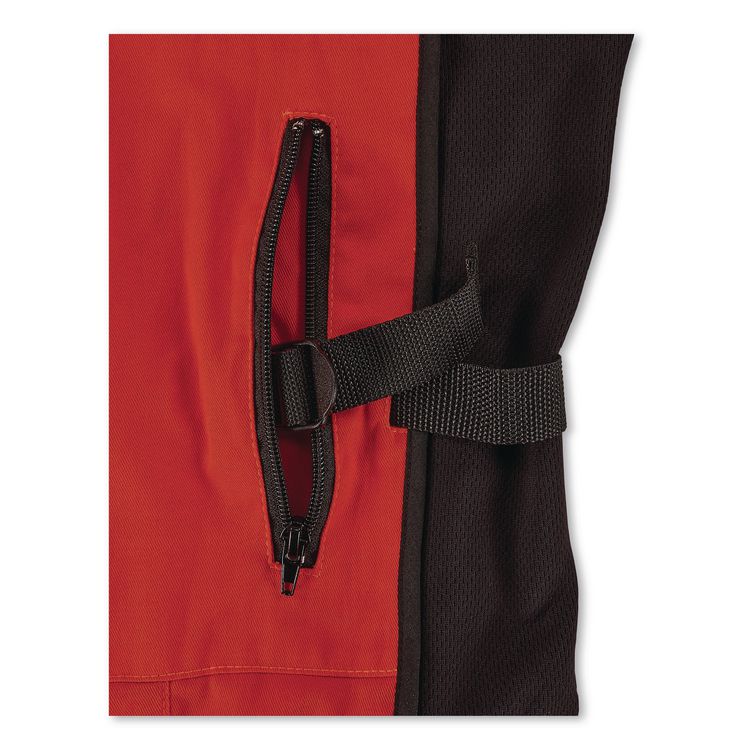 Chill-Its 6255 Lightweight Phase Change Cooling Vest, Cotton/Polyester, Large/X-Large, Orange
