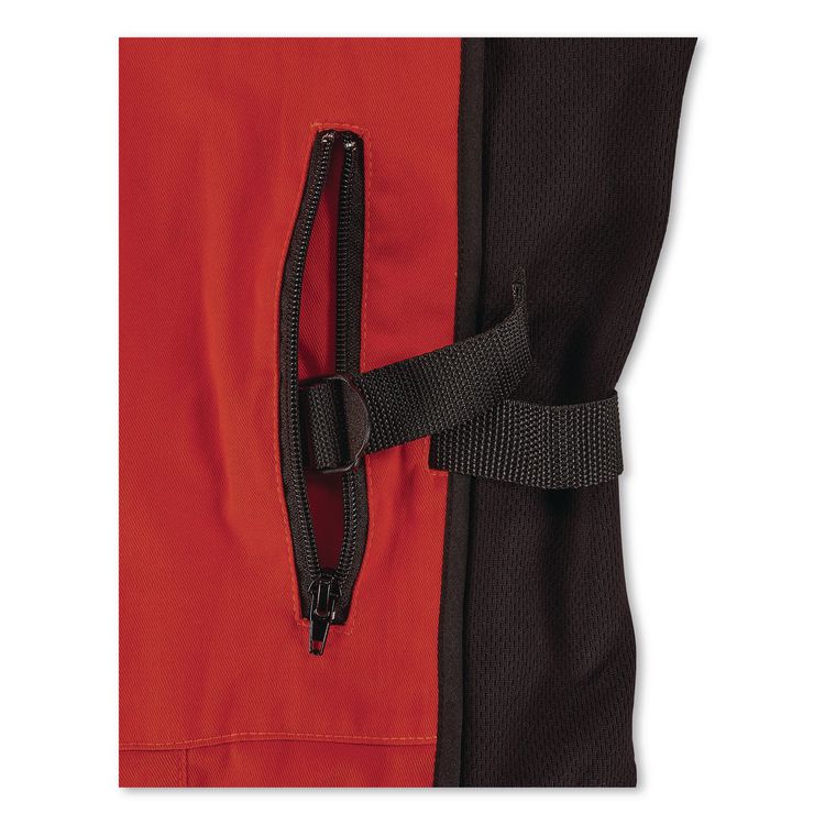 Chill-Its 6255 Lightweight Phase Change Cooling Vest, Cotton/Polyester, 2X-Large/3X-Large, Orange