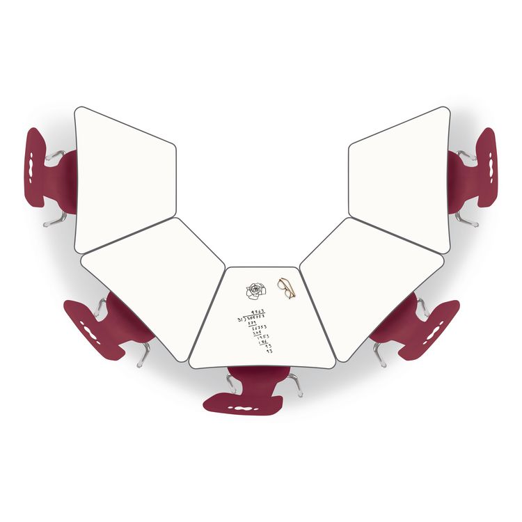 Hierarchy Beam Desk, 34.4" x 24" x 18" to 29", White Porcelain Steel with Platinum Legs,Ships in Two Boxes (Worksurface/Legs)